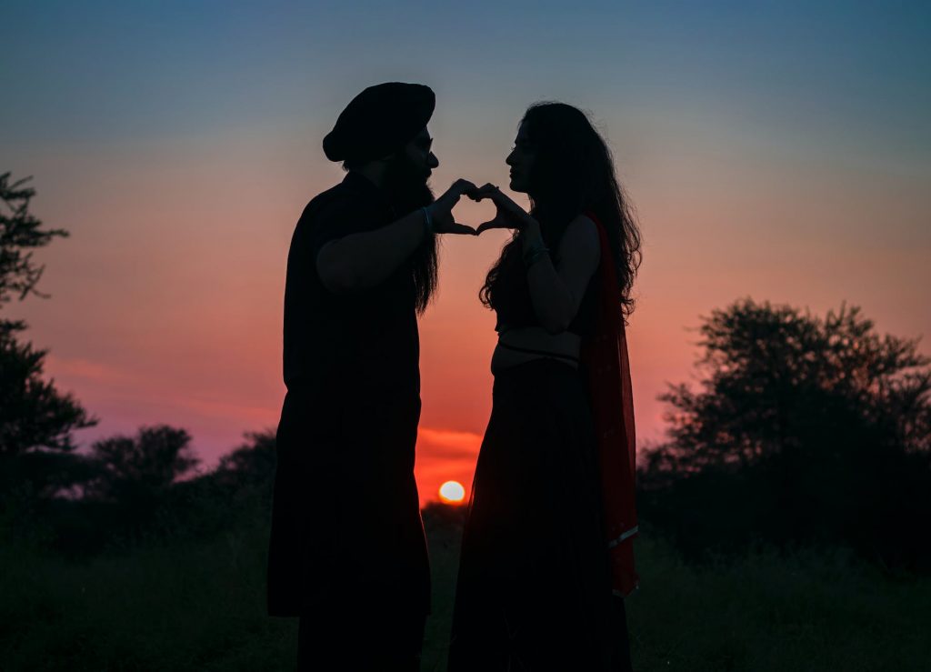 Couple in love