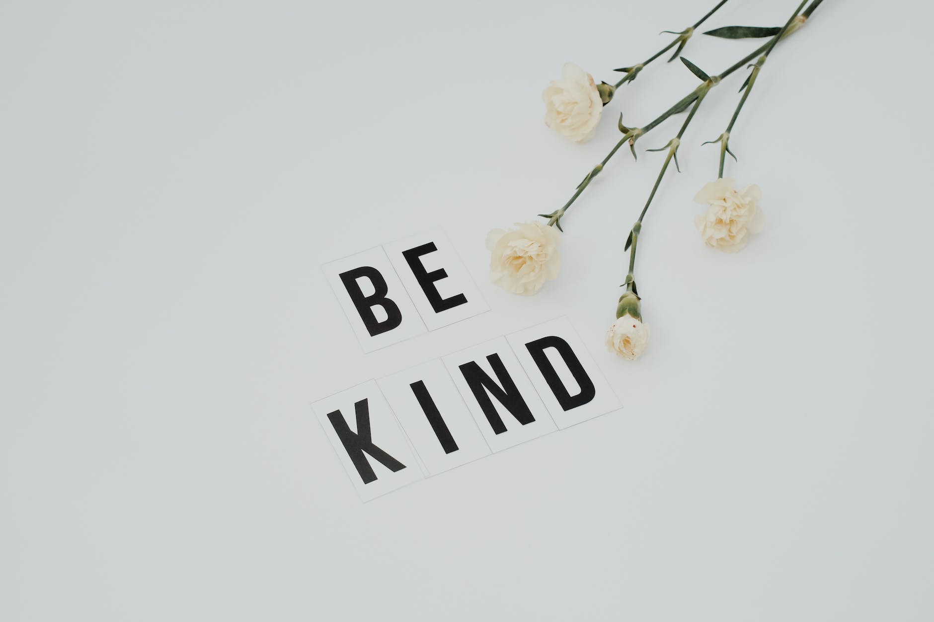 be kind. kindness is always vital in love and relationships